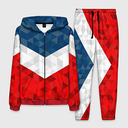 Костюм мужской Форма России, цвет: 3D-красный