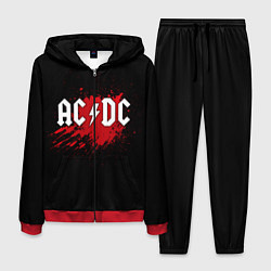 Мужской костюм AC/DC: Red Spot