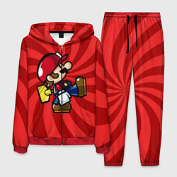 Костюм мужской Super Mario: Red Illusion, цвет: 3D-красный