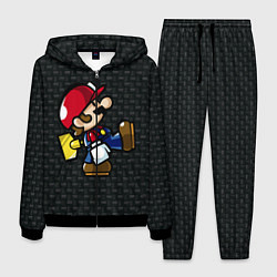 Мужской костюм Super Mario: Black Brick