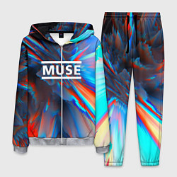 Костюм мужской Muse: Colour Abstract, цвет: 3D-меланж