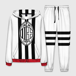 Костюм мужской AC Milan: Black & White, цвет: 3D-красный