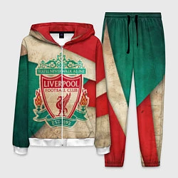Костюм мужской FC Liverpool: Old Style, цвет: 3D-белый