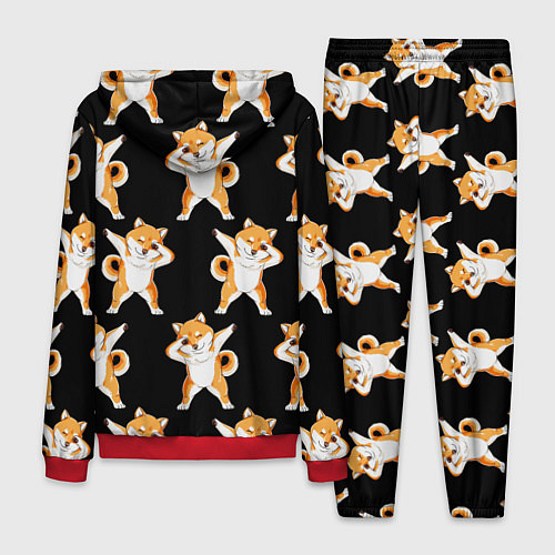 Мужской костюм Foxes Dab / 3D-Красный – фото 2