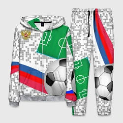 Костюм мужской Русский футбол, цвет: 3D-меланж