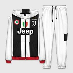 Костюм мужской FC Juventus 18-19, цвет: 3D-красный