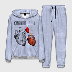 Костюм мужской Cardiologist, цвет: 3D-меланж