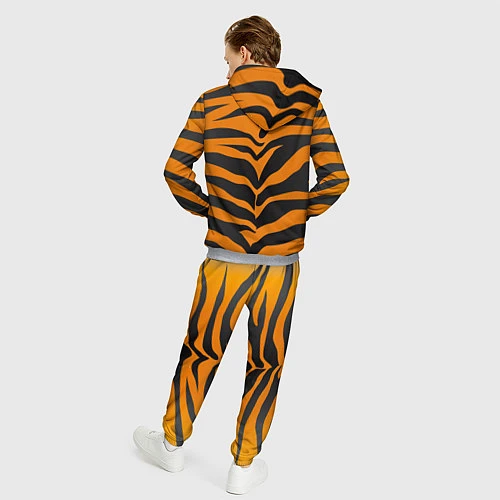 Мужской костюм Шкура тигра / 3D-Меланж – фото 4