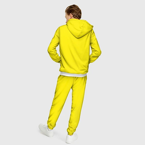 Мужской костюм Brazzers: Yellow Banana / 3D-Белый – фото 4