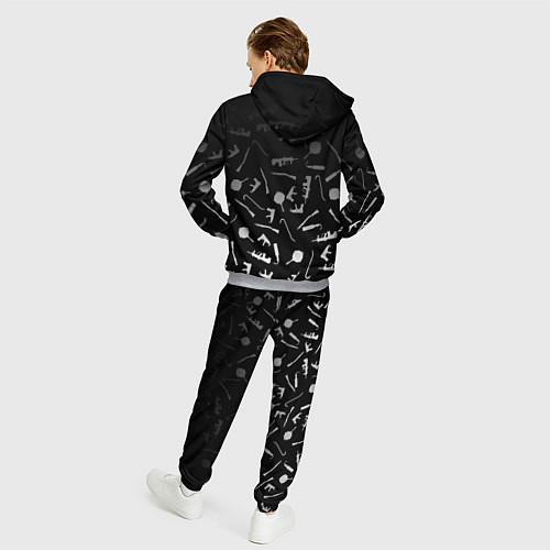 Мужской костюм PUBG Master / 3D-Меланж – фото 4