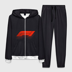 Костюм мужской Formula 1, цвет: 3D-белый
