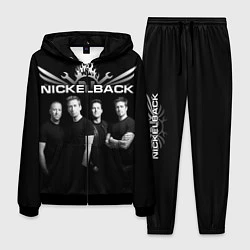 Костюм мужской Nickelback Band, цвет: 3D-черный