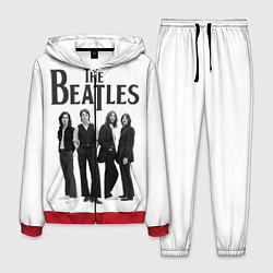 Костюм мужской The Beatles: White Side цвета 3D-красный — фото 1