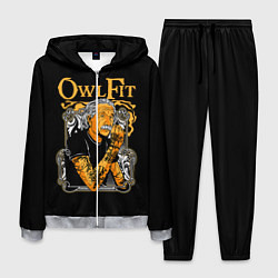 Костюм мужской Owl Fit, цвет: 3D-меланж