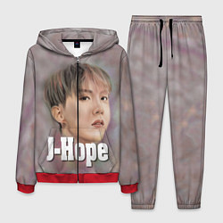 Костюм мужской BTS J-Hope, цвет: 3D-красный