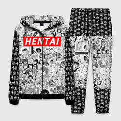 Костюм мужской HENTAI Style цвета 3D-черный — фото 1