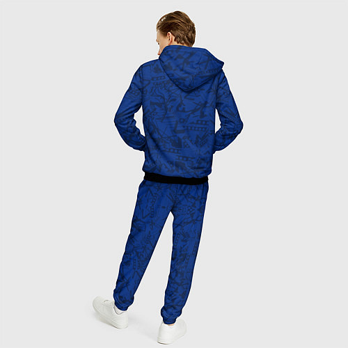 Мужской костюм Chelsea home 19-20 / 3D-Черный – фото 4
