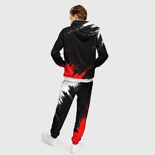 Мужской костюм 21 Pilots: Black & Red / 3D-Белый – фото 4