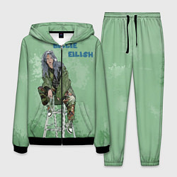 Костюм мужской Billie Eilish: Green Motive, цвет: 3D-черный