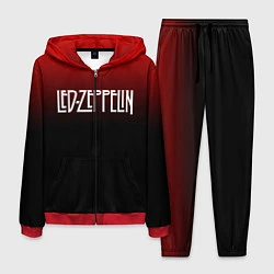 Костюм мужской Led Zeppelin, цвет: 3D-красный