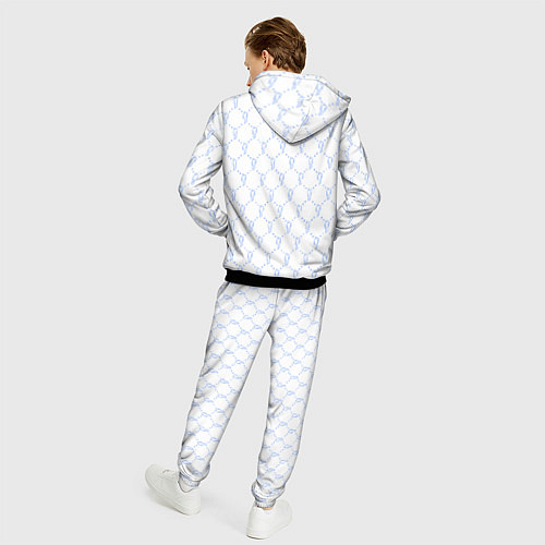 Мужской костюм BILLIE EILISH: White Fashion / 3D-Черный – фото 4
