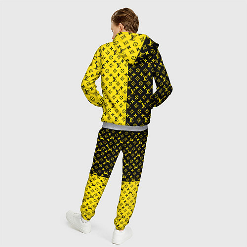 Мужской костюм BILLIE EILISH x LV Yellow / 3D-Меланж – фото 4