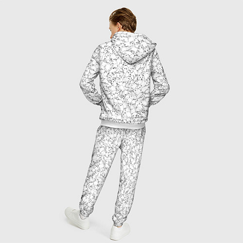 Мужской костюм Белые мыши / 3D-Белый – фото 4