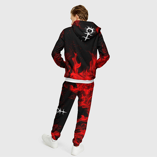 Мужской костюм GHOSTEMANE / 3D-Белый – фото 4