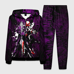 Костюм мужской Harley and Joker, цвет: 3D-черный