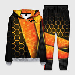 Костюм мужской Mass Effect N7, цвет: 3D-меланж