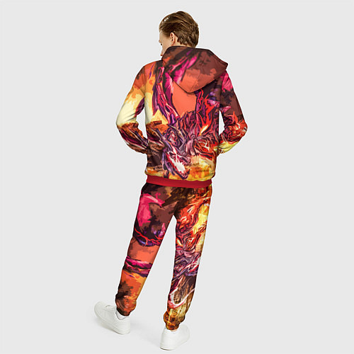 Мужской костюм CS GO / 3D-Красный – фото 4