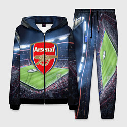 Костюм мужской FC Arsenal, цвет: 3D-черный