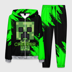 Костюм мужской MINECRAFT CREEPER, цвет: 3D-меланж