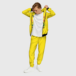 Костюм мужской Жизнь, любовь, путешествия, цвет: 3D-черный — фото 2