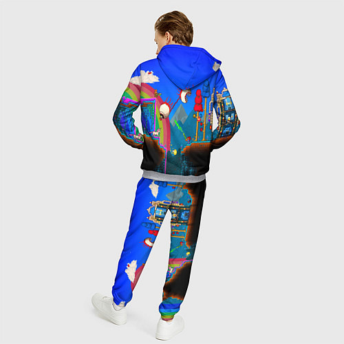 Мужской костюм TERRARIA GAME / 3D-Меланж – фото 4