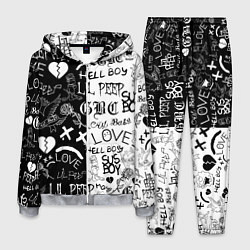 Костюм мужской LIL PEEP LOGOBOMBING, цвет: 3D-меланж