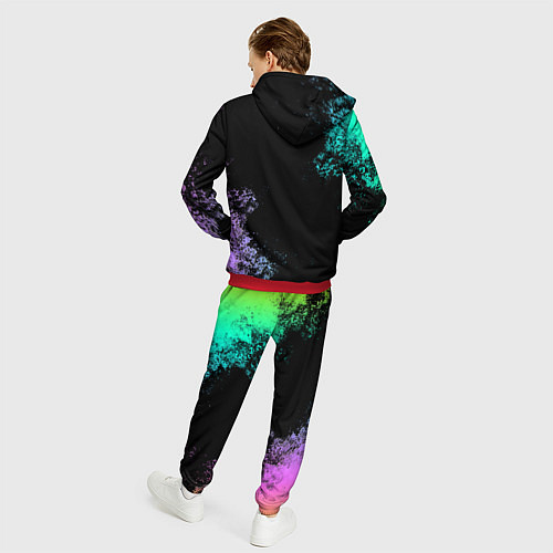 Мужской костюм BILLIE EILISH / 3D-Красный – фото 4