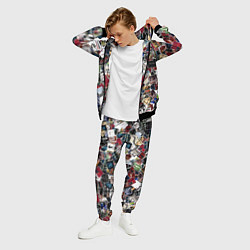 Костюм мужской Дискография EMINEM, цвет: 3D-черный — фото 2