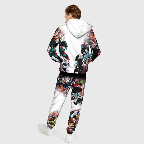 Мужской костюм My Hero Academia противостояние / 3D-Черный – фото 4