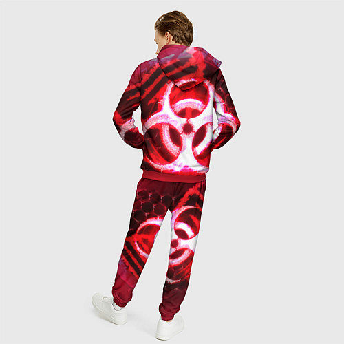 Мужской костюм Plague Inc LB Oko / 3D-Красный – фото 4