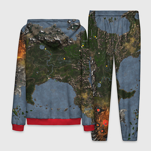 Мужской костюм ГЕРОИ 3 / 3D-Красный – фото 2