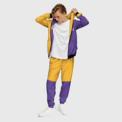 Костюм мужской LA LAKERS, цвет: 3D-черный — фото 2