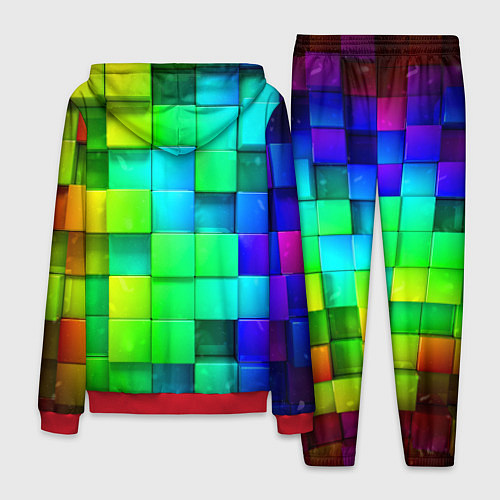 Мужской костюм Minecraft Майнкрафт / 3D-Красный – фото 2