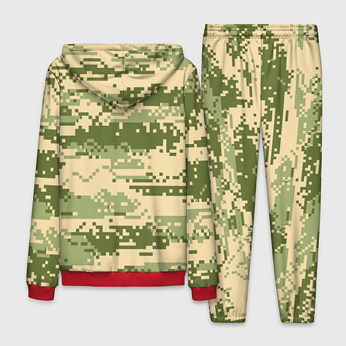 Мужской костюм ВДВ СССР / 3D-Красный – фото 2