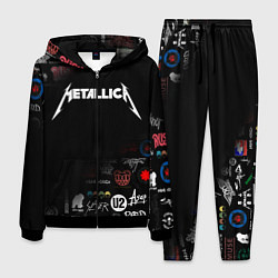 Костюм мужской Metallica, цвет: 3D-черный