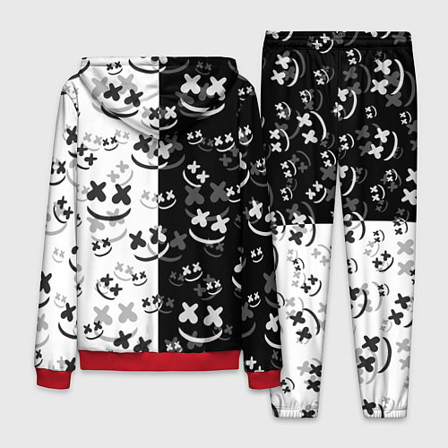 Мужской костюм Fortnite & Marshmello / 3D-Красный – фото 2