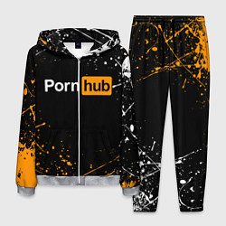 Костюм мужской PORNHUB, цвет: 3D-меланж