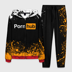 Костюм мужской PORNHUB, цвет: 3D-красный