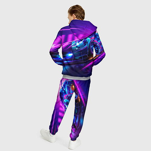 Мужской костюм Need for Speed / 3D-Меланж – фото 4