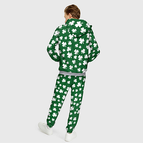 Мужской костюм ДЕНЬ СВЯТОГО ПАТРИКА / 3D-Меланж – фото 4